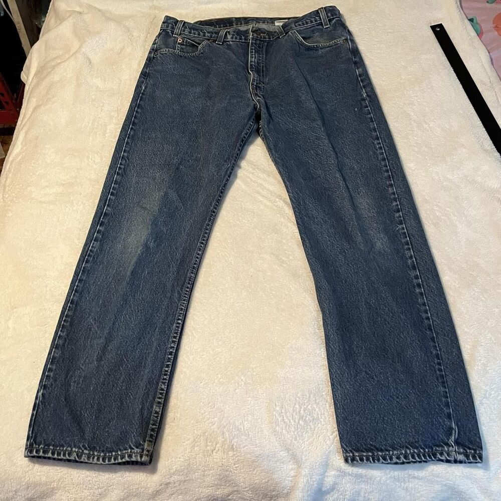 Vintage Levi's 505 Jeans Mens 38 Regular Straight Leg W38 L30 OrangeTab USA